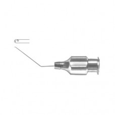 Alio Lasik Irrigation Cannula With One Front an Two Side ports Stainless Steel, Gauge 23